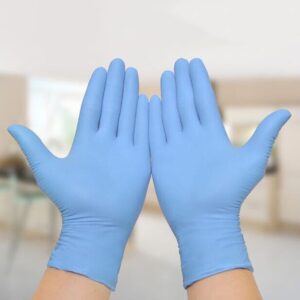 Medical Nitrile Gloves (PPE) - Box of 100 Pcs