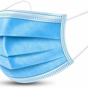 Medical 3-Ply Face Mask (PPE) - Box of 100 Pcs